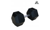 Гантели DFC гексагональная обрезиненная 35 кг. (пара) DB001-35 Гантели DFC гексагональная обрезиненная 35 кг. (пара) DB001-35