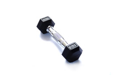 Гантель гексагональная обрезиненная 1 кг Гантель гексагональная обрезиненная 1 кг